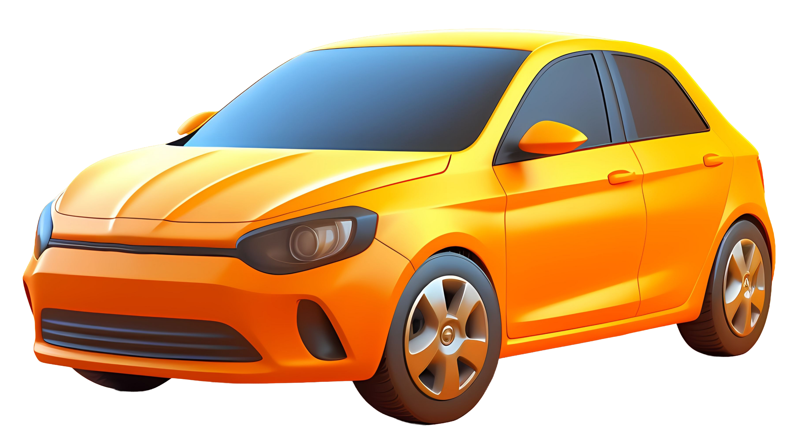 3D car illustration for LeaseLab