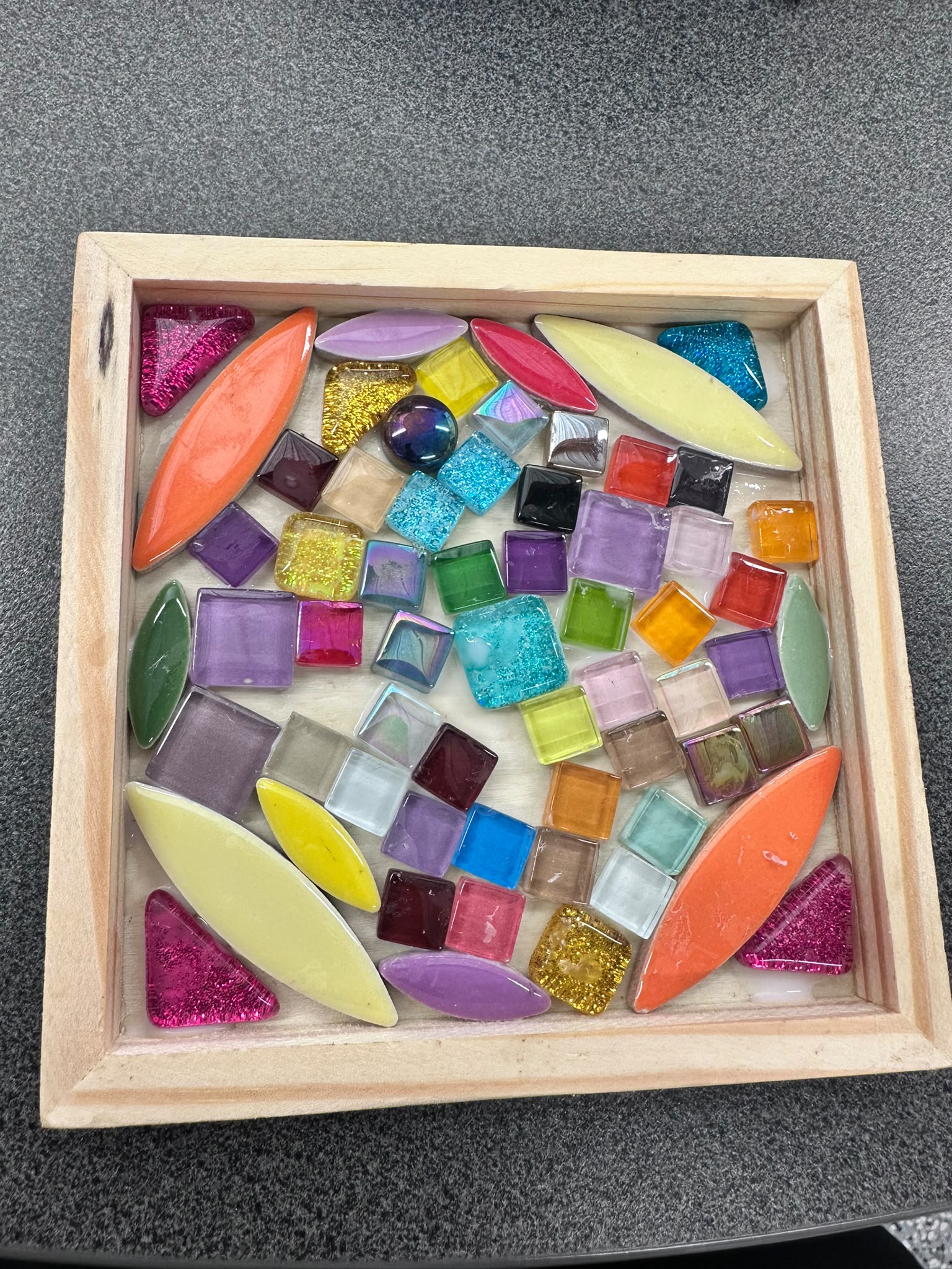 Diamond art created during a Day Program activity